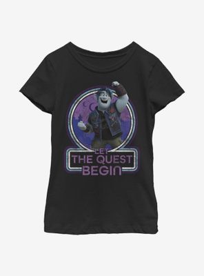 Disney Pixar Onward Begin Quest Youth Girls T-Shirt