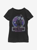 Disney Pixar Onward Begin Quest Youth Girls T-Shirt