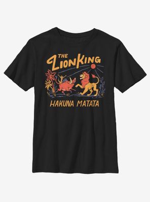 Disney The Lion King Hakuna Matata Sunrise Youth T-Shirt