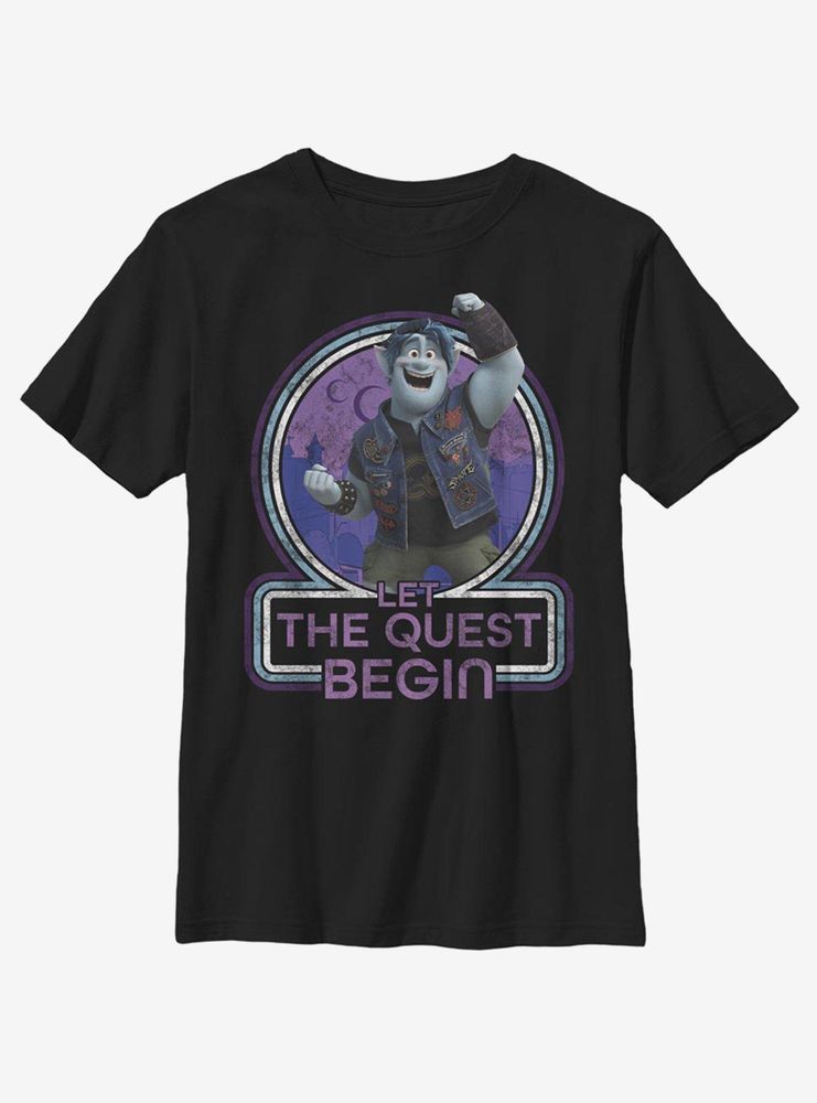 Disney Pixar Onward Begin Quest Youth T-Shirt