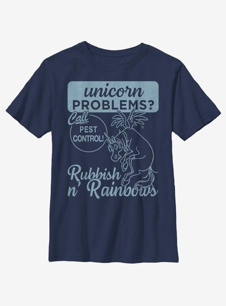 Disney Pixar Onward Call Rubbish N' Rainbows Youth T-Shirt