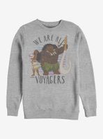 Disney Moana We Are All Voyagers Sweatshirt