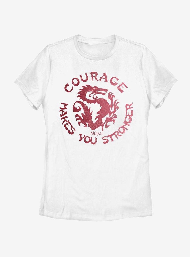 Disney Mulan Courage Womens T-Shirt