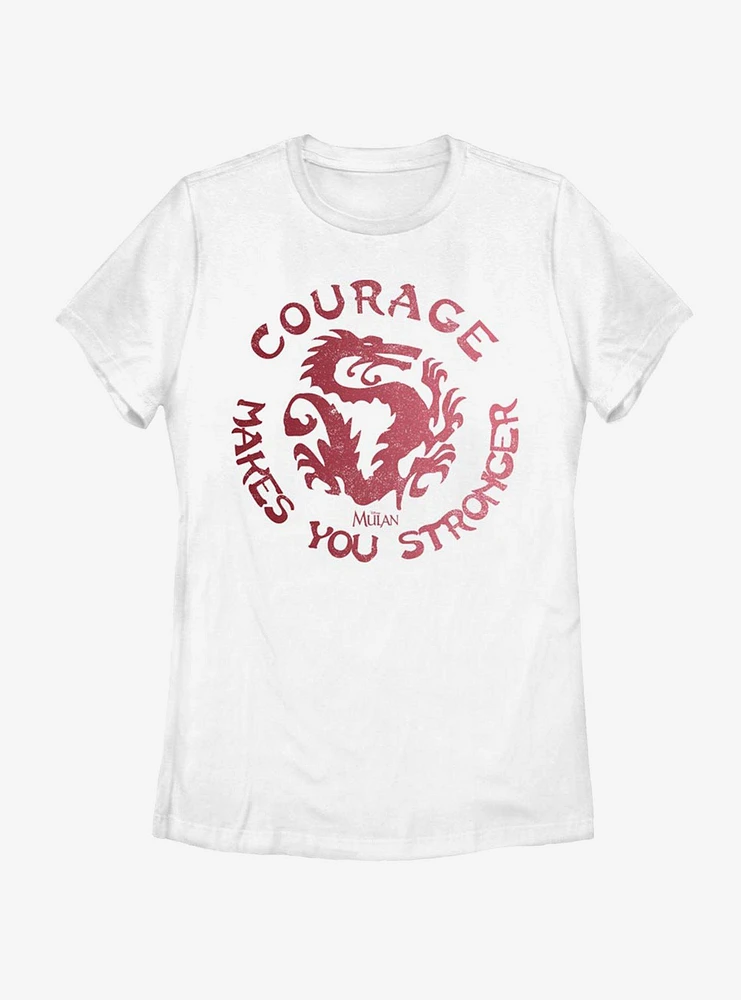 Disney Mulan Courage Womens T-Shirt