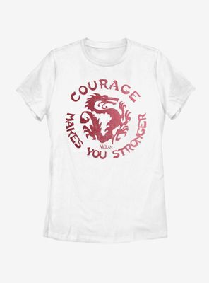 Disney Mulan Courage Womens T-Shirt