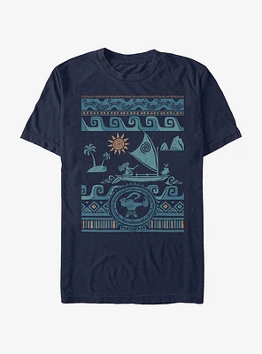 Disney Moana Wayfinding Collage T-Shirt