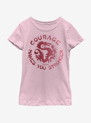 Disney Mulan Courage Youth Girls T-Shirt