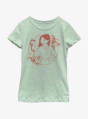 Disney Mulan Bamboo Youth Girls T-Shirt
