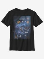 Disney Pixar Onward Denim Poster Youth T-Shirt