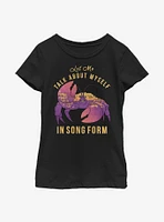 Disney Moana Tamatoa Song Form Youth Girls T-Shirt