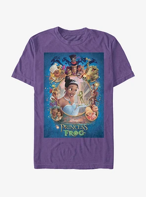 Disney The Princess And Frog Classic Poster T-Shirt