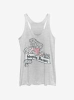 Disney Sleeping Beauty Antique Aurora Womens Tank Top