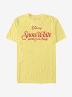 Disney Snow White And The Seven Dwarfs Logo T-Shirt