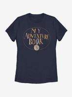 Disney Pixar Up Adventure Book Text Womens T-Shirt