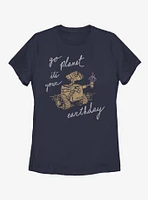 Disney Pixar WALL-E Earth Day Redux Womens T-Shirt