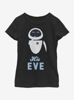 Disney Pixar WALL-E His Eve Youth Girls T-Shirt