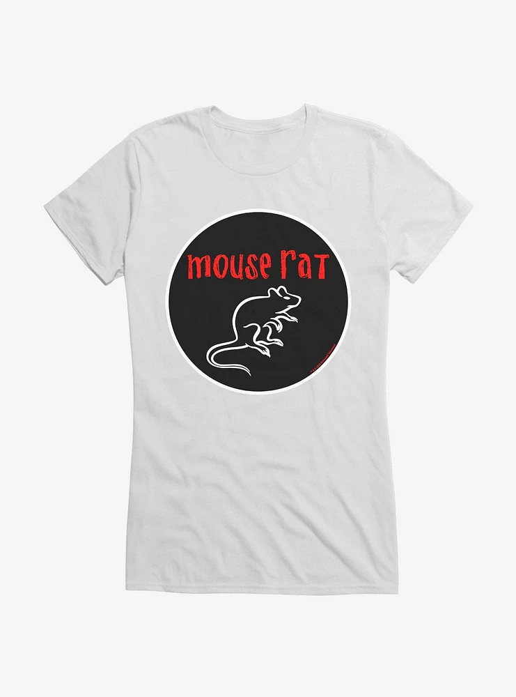 Parks And Recreation Mouse Rat Logo Girls T-Shirt