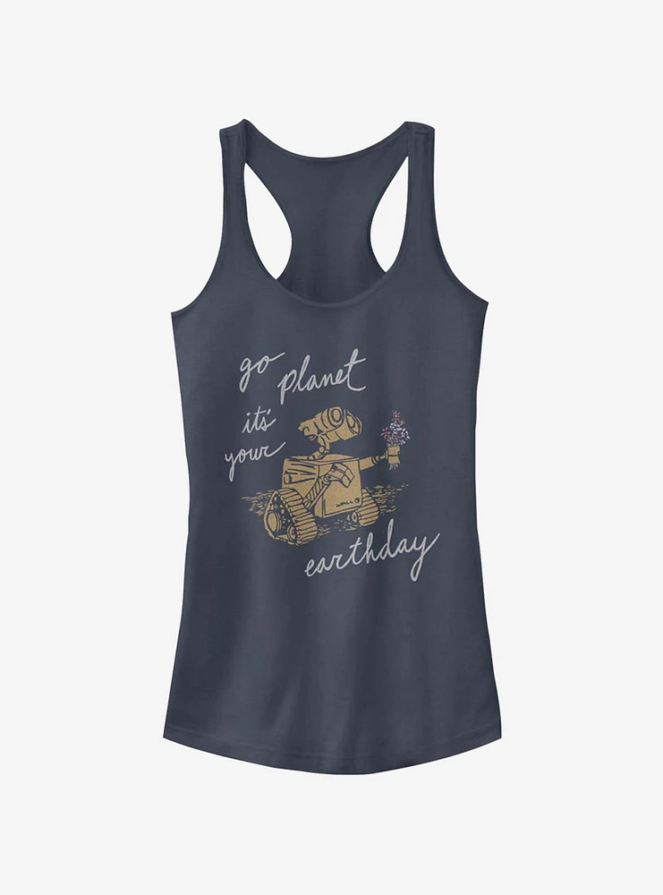 Disney Pixar Wall-E Earth Day Redux Girls Tank