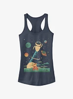 Disney Pixar Wall-E Walle Space Poster Girls Tank