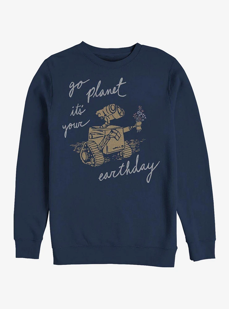 Disney Pixar Wall-E Earth Day Redux Sweatshirt