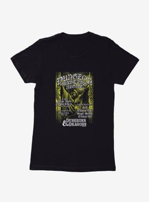 Dungeons & Dragons Masters Night Womens T-Shirt