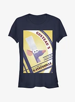 Disney Pixar Ratatouille Gusteau's Et Remy Poster Girls T-Shirt