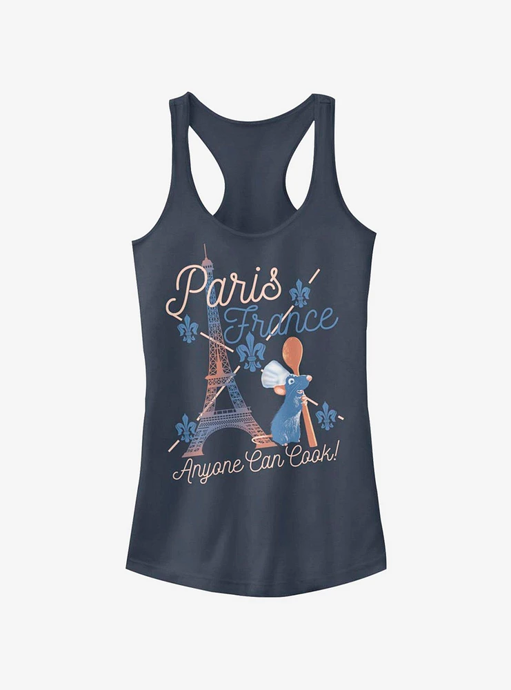 Disney Pixar Ratatouille Paris Location Girls Tank