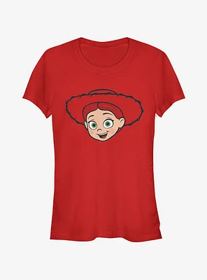 Disney Pixar Toy Story 4 Big Face Jessie Girls T-Shirt