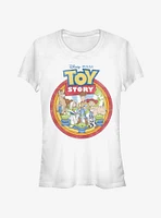 Disney Pixar Toy Story 4 Group Toys Girls T-Shirt