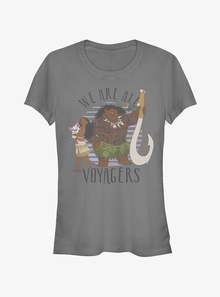Disney Moana We Are All Voyagers Girls T-Shirt