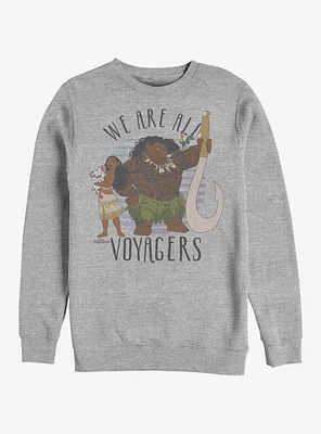 Disney Moana We Are All Voyagers Sweatshirt
