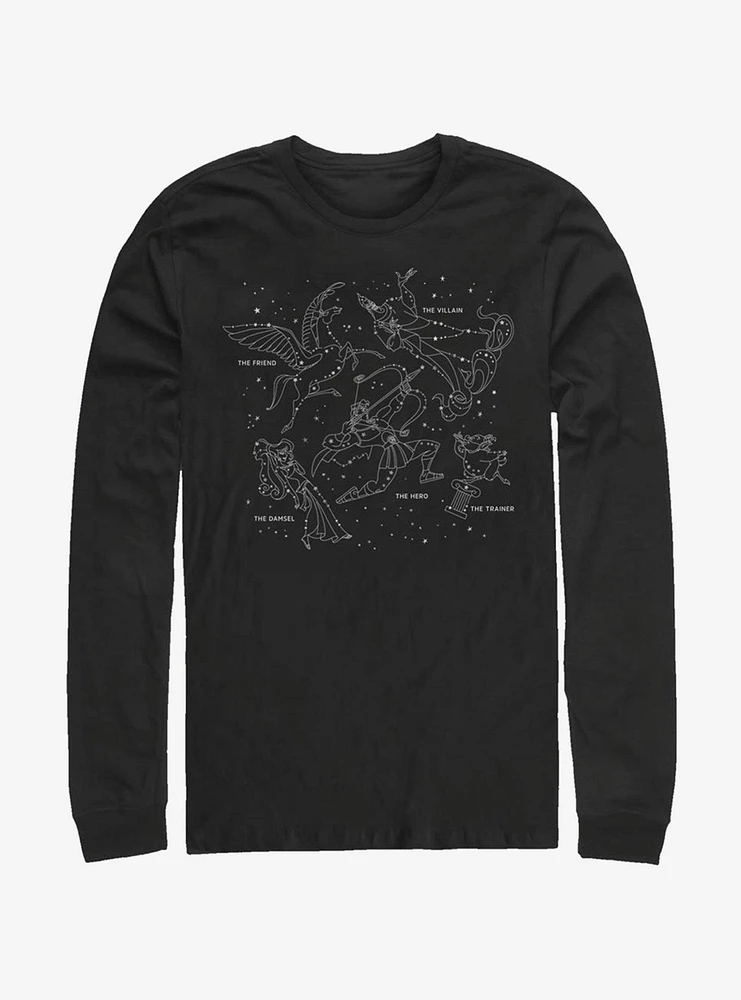 Disney Hercules Constellation Long-Sleeve T-Shirt