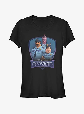 Disney Pixar Onward Police Group Girls T-Shirt