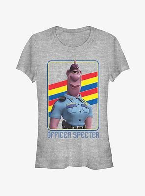 Disney Pixar Onward Officer Specter Rainbow Girls T-Shirt