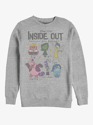 Disney Pixar Inside Out How Are You Feeling Sweatshirt