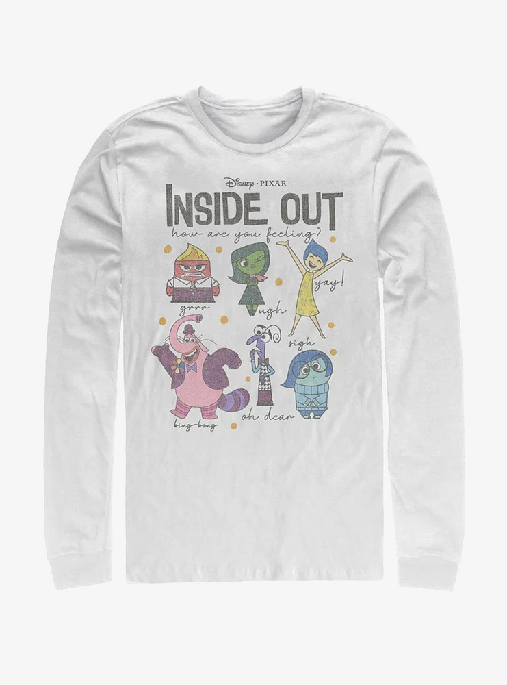 Disney Pixar Inside Out How Are You Feeling Long-Sleeve T-Shirt