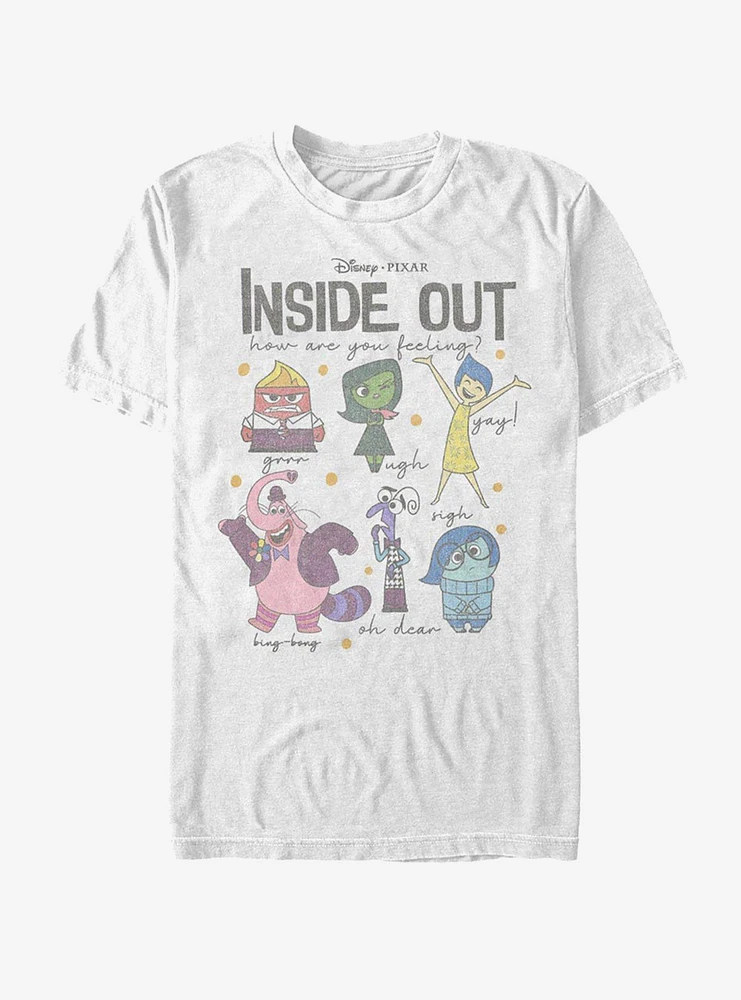 Disney Pixar Inside Out How Are You Feeling T-Shirt