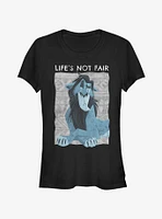 Disney The Lion King Scar Not Fair Girls T-Shirt