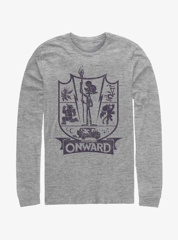 Disney Pixar Onward Char Badge Long-Sleeve T-Shirt