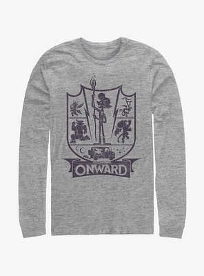 Disney Pixar Onward Char Badge Long-Sleeve T-Shirt