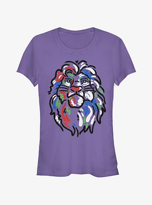 Disney The Lion King Simba Paint Girls T-Shirt