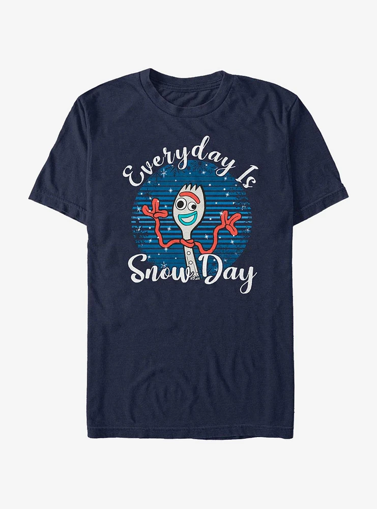 Disney Pixar Toy Story Forky Snow Day T-Shirt