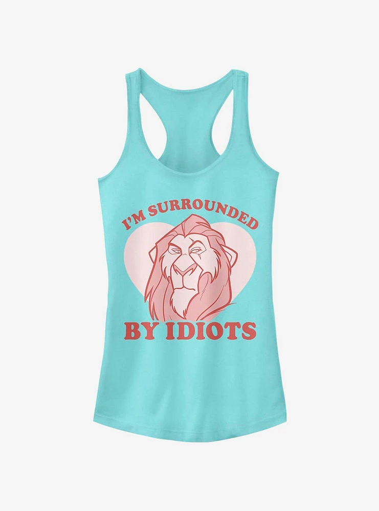 Disney The Lion King Surrounded Valentine Girls Tank