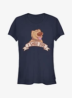 Disney Pixar Up Goodest Boy Badge Girls T-Shirt