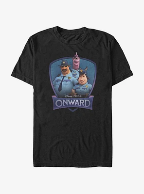 Disney Pixar Onward Police Group T-Shirt