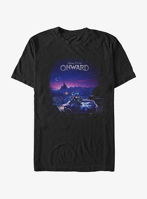 Disney Pixar Onward Poster Knockout T-Shirt