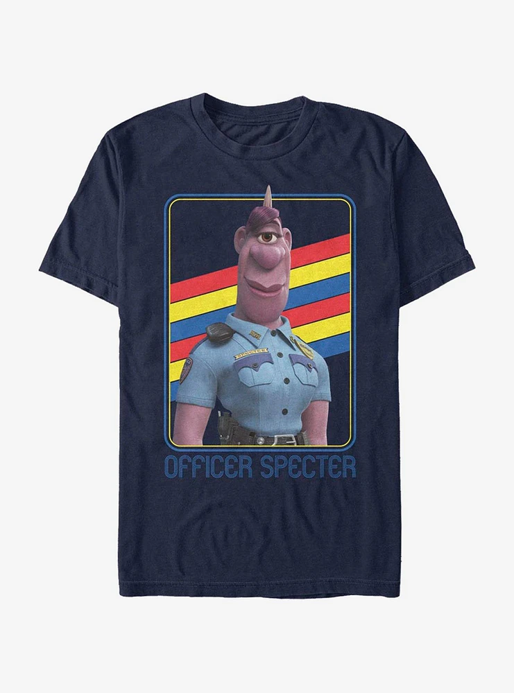 Disney Pixar Onward Officer Specter Rainbow T-Shirt