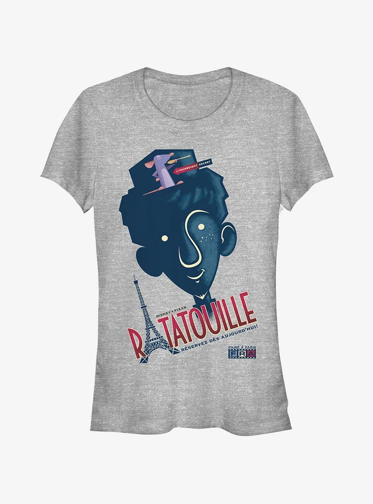 Disney Pixar Ratatouille Lingredient Secret Poster Girls T-Shirt