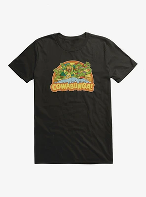 Teenage Mutant Ninja Turtles Cowabunga Group Surf T-Shirt