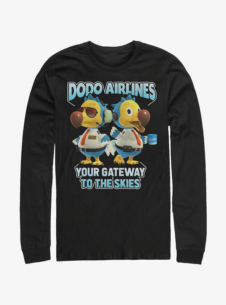 Animal Crossing Dodo Bros. Long-Sleeve T-Shirt